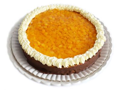 Torta De Pêssego C/Geléia