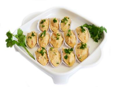 Barquete Palmito/ Camarão